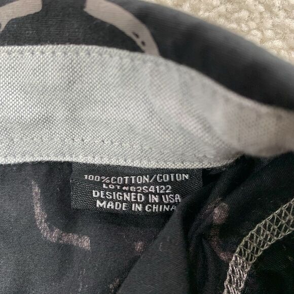 Rock & Roll Shirt Men XXL Steer All Over Print Western Pearl Snap Cowboy Rodeo - Picture 8 of 11